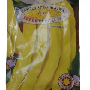 Nasiona Fasola Supernano Giallo typ (Wstęga) 30 g Fasolka żółta Roltico Nasiona Fasola Supernano Giallo typ (Wstęga) 30 g Fasolka żółta Roltico