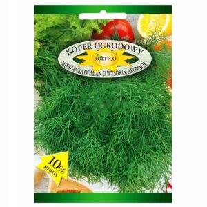 Nasiona KOPER OGRODOWY MIX odmian O WYSOKIM AROMACIE 50 g Roltico Nasiona KOPER OGRODOWY MIX odmian O WYSOKIM AROMACIE 50 g Roltico
