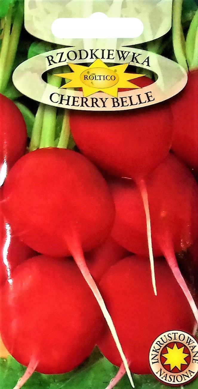 Nasiona Rzodkiewka CHERRY BELLE - 10g. ROLTICO rzodkiewki okrągłe Nasiona Rzodkiewka CHERRY BELLE - 10g. ROLTICO rzodkiewki okrągłe