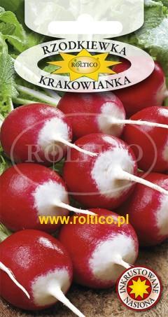 Nasiona Rzodkiewka Krakowianka 10g Roltico rzodkiewki okrągłe Nasiona Rzodkiewka Krakowianka 10g Roltico rzodkiewki okrągłe