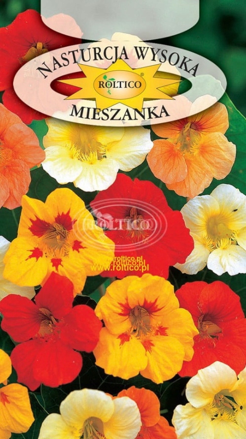 Nasiona nasturcja WYSOKA MIX 4 g Roltico Nasiona nasturcja WYSOKA MIX 4 g Roltico
