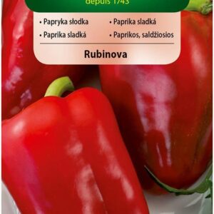 Nasiona Papryka rubinova 0,5 g Vilmorin Papryka słodka czerwona Nasiona Papryka rubinova 0,5 g Vilmorin Papryka słodka czerwona
