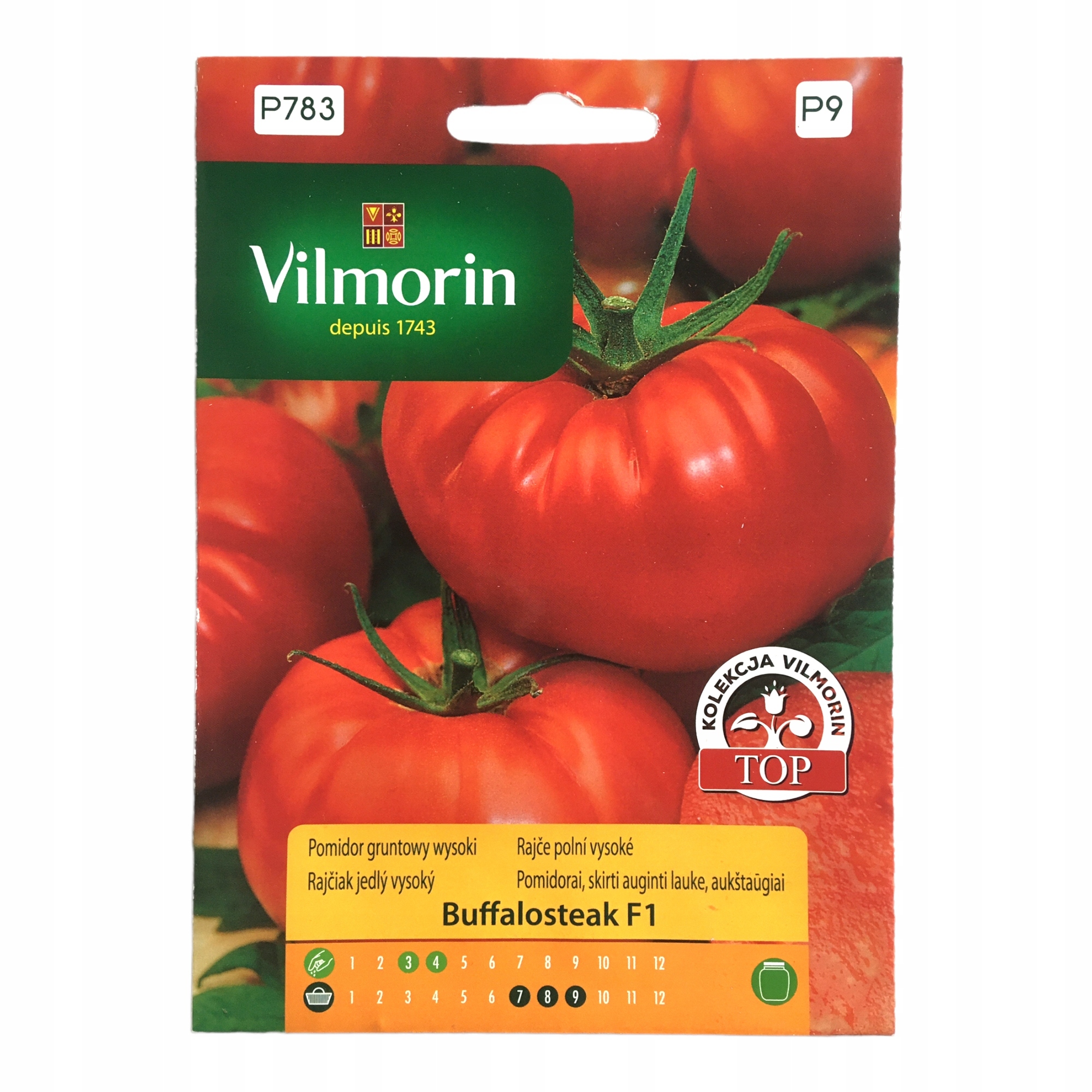 Nasiona Pomidory Buffalosteak F1 0,01 g Vilmorin Nasiona Pomidory Buffalosteak F1 0,01 g Vilmorin