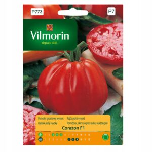 Nasiona Pomidor wysoki Corazon F1 typ bawole serce 0,1 g Vilmorin Nasiona Pomidor wysoki Corazon F1 typ bawole serce 0,1 g Vilmorin