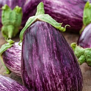 Nasiona Oberżyna, Bakłażan Tsakoniki 1g - BIAŁO-FIOLETOWY Premium Seeds Nasiona Oberżyna, Bakłażan Tsakoniki 1g - BIAŁO-FIOLETOWY Premium Seeds