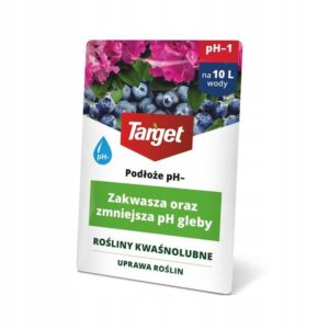 Regulator Ph 100 ml. Ph-, zakwaszanie gleby Target rośliny kwaśnolubne Regulator Ph 100 ml. Ph-, zakwaszanie gleby Target rośliny kwaśnolubne