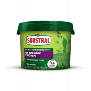 Nawóz interwencyjny Do trawnika z Mchem 5kg Substral nawóz z żelazem Nawóz interwencyjny Do trawnika z Mchem 5kg Substral nawóz z żelazem