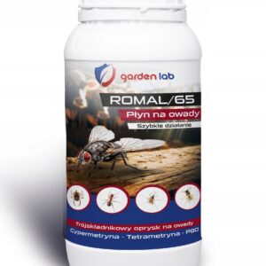 Romal 250ml. Płyn odstraszający owady Garden Lab na komary i kleszcze Romal 250ml. Płyn odstraszający owady Garden Lab na komary i kleszcze