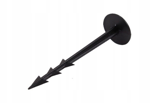 Kołki mocujące do włókniny 125 mm 100 szt. czarne Marma Kołki mocujące do włókniny 125 mm 100 szt. czarne Marma