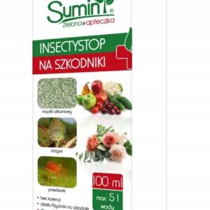 Insectystop 100 ml. Sumin mechaniczne zwalczanie owadów, bez karencji Insectystop 100 ml. Sumin mechaniczne zwalczanie owadów, bez karencji