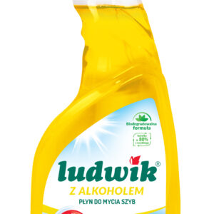 Płyn do mycia szyb z alkoholem Ludwik Cytryna 600 ml Płyn do mycia szyb z alkoholem Ludwik Cytryna 600 ml