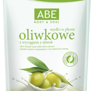 Mydło w płynie ABE zapach oliwkowy zapas refill 500 ml Mydło w płynie ABE zapach oliwkowy zapas refill 500 ml