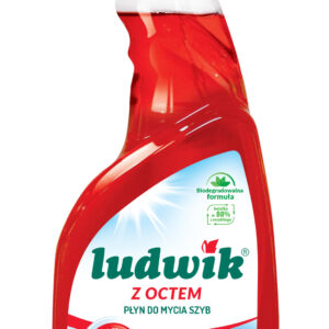 Ludwik płyn do szyb i glazury - z octem grapefruit 600 ml Ludwik płyn do szyb i glazury - z octem grapefruit 600 ml
