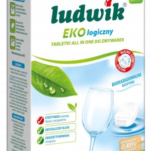 Ludwik Ekologiczne tabletki all in one do zmywarek 120 szt. Ludwik Ekologiczne tabletki all in one do zmywarek 120 szt.