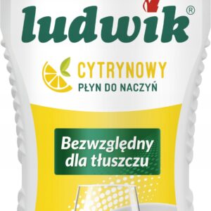 Płyn do mycia naczyń Ludwik cytrynowy 0,9 l Płyn do mycia naczyń Ludwik cytrynowy 0,9 l