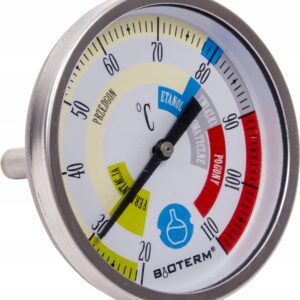 Termometr do destylacji 20-110 St C Browin 102700