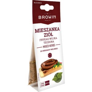 Zioła i przyprawy do kiełbasy wiejskiej Browin 20,5 g 310012 Zioła i przyprawy do kiełbasy wiejskiej Browin 20,5 g 310012
