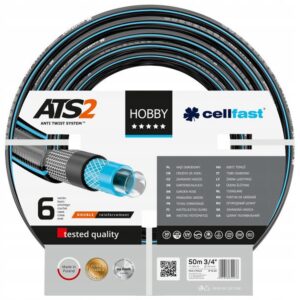 Wąż ogrodowy 6-warstwowy CELLFAST HOBBY ATS2 3/4" 50m 16-221 Wąż ogrodowy 6-warstwowy CELLFAST HOBBY ATS2 3/4" 50m 16-221