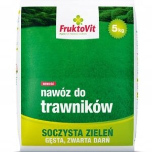 Fruktovit nawóz do trawników granulowany 5 kg Fruktovit nawóz do trawników granulowany 5 kg